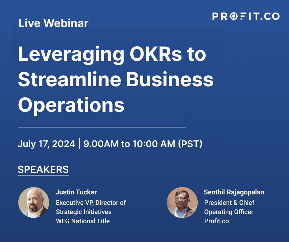 Leveraging OKRs to Streamline Business Operations