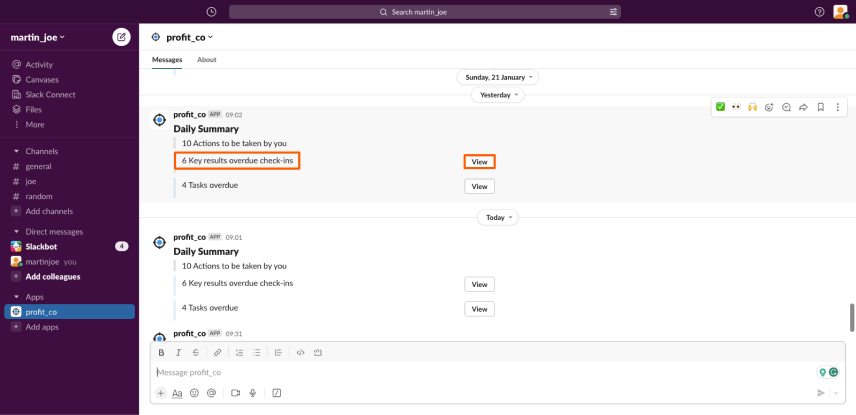 Step 2 screenshot 1